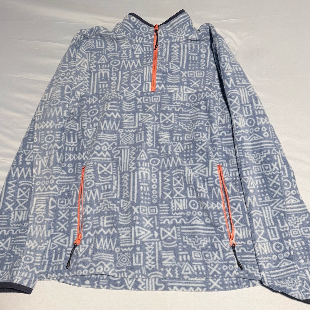 Chubbies Blue And Orange Patterned Jacket - image 1